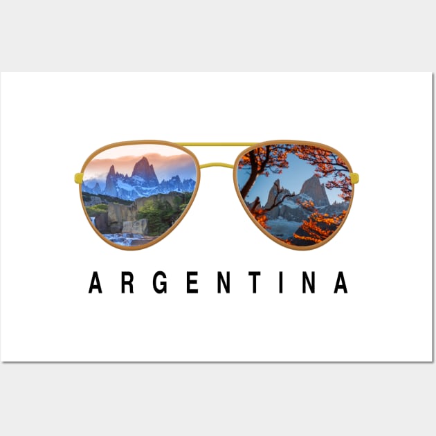 Argentina sunglasses Wall Art by JayD World